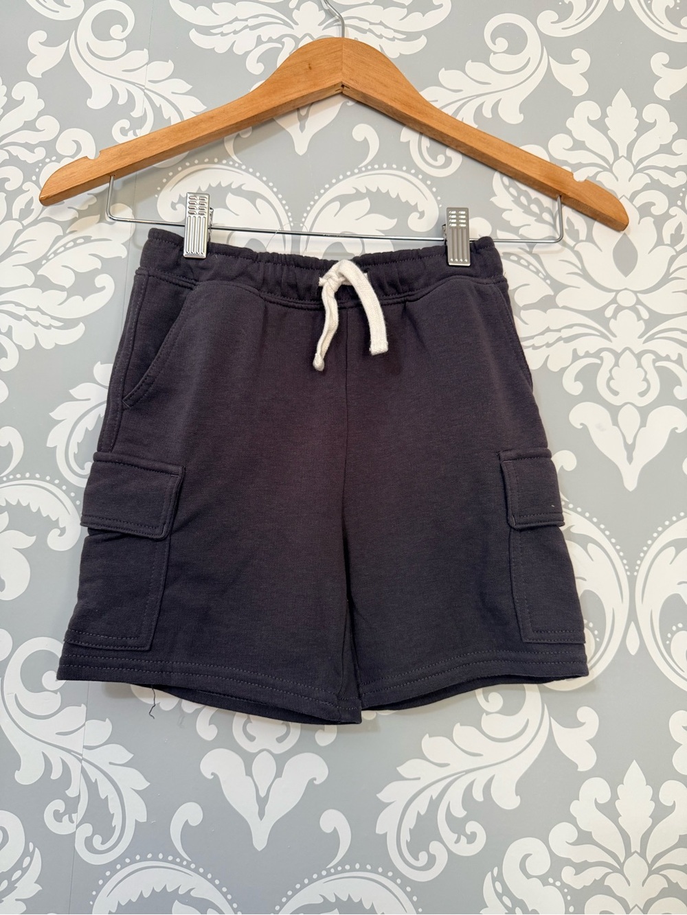 💫10/$25 • Joe Fresh Dark Gray Cargo Sweat Shorts with Drawstring